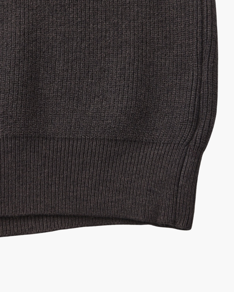 Refined Half-Zip Knit Pullover