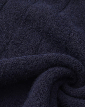 Diamond Knit Crewneck Sweater