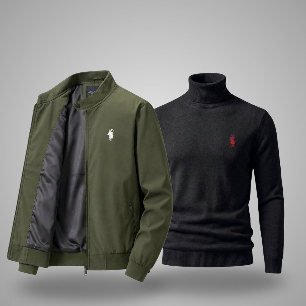 Men's Jacket + Free Sweater (Clearance)